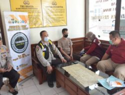 RS. Bhayangkara dan Dokkes Polres Bondowoso Home Visit kepada anggota POLRI
