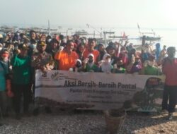 World Cleanup Day 2022, Polres Tanjung Perak Surabaya Bersih – bersih Pantai Kenjeran