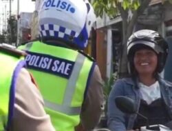 Viral !! Patroli ‘Polisi Sae’ Polres Nganjuk Tuai Pujian Warganet