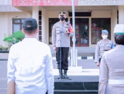 AKBP Andi Sinjaya Beri Arahan Apel Pagi, Harapkan Anggota Polres Situbondo Jaga Solidaritas dan Kebersamaan