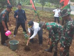 Menyambut Hari TNI ke 77, Jajaran Batalyon Raider 514 Bekerjasama Dengan Perhutani Bondowoso Lakukan Penanaman Pohon Secara Serentak
