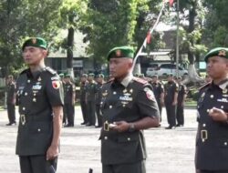 Danrindam V/Brawijaya Pimpin Sertijab Dua Komandan Baru
