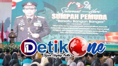 Orasi Kebangsaan Sumpah Pemuda, Kapolri: Persatuan-Kesatuan Wujudkan Indonesia Emas 2045