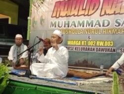 Memuliakan Kelahiran Nabi Muhammad SAW, Warga Dawuhan Adakan Acara Maulid Nabi