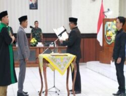 Begini Pesan Bupati Situbondo Saat Melantik Muhammad Faisol Sebagai Anggota PAW DPRD