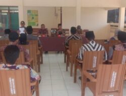 Plt Camat Gayam Laksanakan Rapat Penertiban Aset Desa