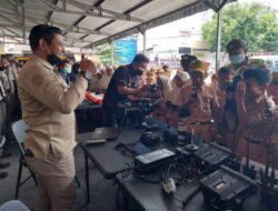 Gelar Open House, Polres Nganjuk Dorong Siswa Jadi Pelopor Keselamatan Lalu Lintas
