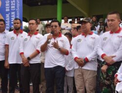 Kapolres Bondowoso Bersama Jajarannya Mengikuti Giat Jaka Sopan