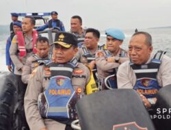 Hari Kedua KTT G20 , Kapolda Jatim Pimpin Patroli Laut di Selat Bali