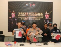 Empat Tersangka Spesialis Curanmor Mobil Barang Berhasil di Amankan Polres Ponorogo 