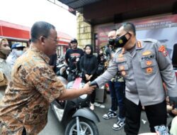 Motornya Yang Dicuri Maling Berhasil di Temukan Polisi, Warga di Malang Senyum Sumringah 