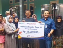 Tape Manis 19 Dapat Bantuan 25 Juta Dari BRI Bondowoso