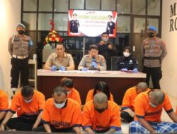 Ungkap Kasus Narkoba, Polres Ponorogo Berhasil Amankan 10 Tersangka