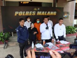 Tersangka Pelemparan Bondet Rumah Petugas Lapas Berhasil Diamankan Polres Malang 