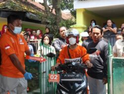 Polres Bondowoso Terjunkan 74 Personel, Amankan Jalannya Rekonstruksi Pembunuhan Ojol