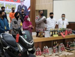 Jelang Nataru, 3 Tersangka Curanmor Berhasil Diamankan Polres Pamekasan
