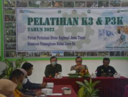 Perhutani Lawu Ds dan Disnaker Gelar Pelatihan K3 dan P3K