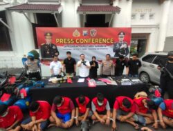 Enam Tersangka Pembobol Gudang Berhasil Ditangkap Satreskrim Polrestabes Surabaya 