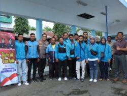 Giat Jumat Curhat, Kali Ini Kapolres Bondowoso Mengundang Para Ojol