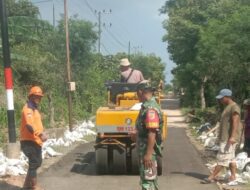 Babinsa Desa Pancor Serka Suwadi: Tiada Lelah Mengawal Pembangunan di Desanya.