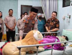 Kapolres Malang Kunjungi Lilik Aremanita Kalipare, Usai Menjalani Operasi di RSUD Kab. Malang