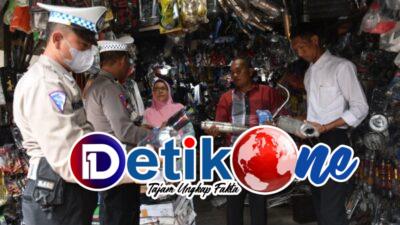 Polres Madiun Kota Sosialisasikan Larangan Penggunaan Knalpot Brong