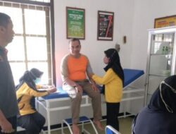 Perduli Terhadap Karyawan dan Karyawati, Perum Perhutani Gandeng Puskesmas Nangkaan Cek Kesehatan Berskala