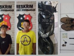 Dua Pelaku Curanmor di 11 TKP Berhasil Diamankan Polres Tanjung Perak
