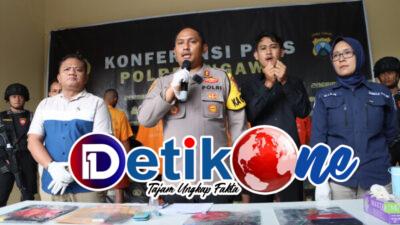 Dua Tersangka Curanmor di 12 TKP, Berhasil Ditangkap Polres Blitar Kota