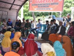 Kepolres Bersama Dandim 0822 Bondowoso Dampingi Ketua MUI dan PCNU Berikan Bantuan Kepada Korban Banjir Ijen 