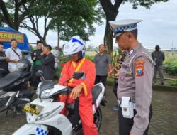 Polres Kediri Kota Sosialisasi dan Tes Riding Bersama IPSI Kota Kediri