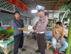 Sat Lantas Polres Bondowoso Sosialisasi Larangan Penggunaan Knalpot Brong