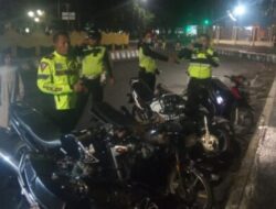 Sat Lantas Polres Bondowoso Berhasil Menyita 50 Knalpot Brong