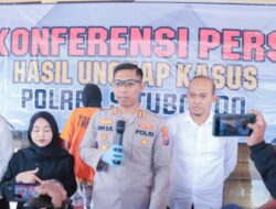 Polres Situbondo Gelar Konferensi Pers Ungkap Kasus Jambret dan Pembunuhan Bayi