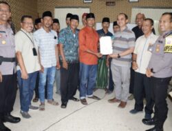 Polres Sumenep Selesaikan Konflik Tanah PT Garam Secara Restoratif Justice