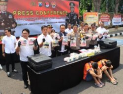 Polrestabes Surabaya Berhasil Tangkap Kurir Sabu 24 KG Jaringan Jawa- Sumatera