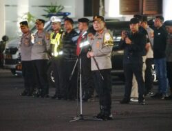 Polrestabes Surabaya Gelar Patroli Skala Besar Antisipasi Kerawanan Malam Hari