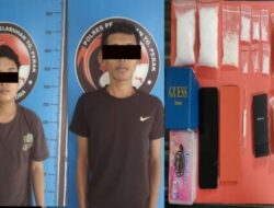 Satresnarkoba Polres Pelabuhan Tanjung Perak Tangkap Dua Tersangka Pengedar Sabu