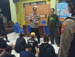 Polsek Situbondo Kota Lakukan Giat Patroli Harkamtibmas, Dan Mengamankan Belasan Pemuda