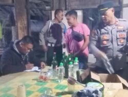 Polsek Situbondo Kota Melakukan Operasi Pekat, dan Menyita Beberapa Miras