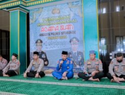 Tingkatkan Iman di Bulan Ramadhan, Polres Situbondo Melaksanakan Binrohtal