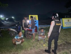 9 Pemuda Diamankan Samapta Polres Situbondo Saat Pesta Miras