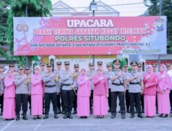 Pesan Kapolres Situbondo Saat Pimpin Serah Terima Jabatan Kasat Intelkam