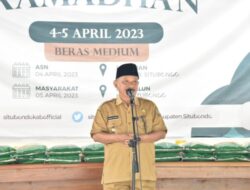 Bupati Bersama Korpri Situbondo Gelar Bazar Beras Murah