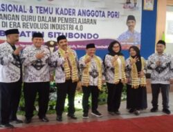 Bupati Situbondo Menghadiri Seminar Nasional dan Temu Kader PGRI