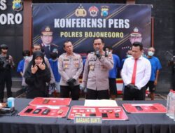 Polres Bojonegoro Berhasil Mengungkap 25 Kasus Saat Ops Pekat Semeru 2023