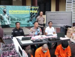 Polres Probolinggo Kota Berhasil Menangkap Sindikat Penjual Kode OTP Kartu Seluler ke Rusia