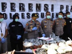 Empat Tersangka Bahan Peledak Berhasil Diamankan Polres Sumenep 