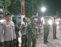 Polsek Sapudi dan Koramil 0827/ 20 Sapudi Laksanakan Giat Pengamanan Malam Lebaran