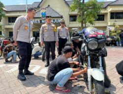 Polres Nganjuk Kembalikan Motor Hasil Operasi Saat Ramadhan, Berikut Persyaratannya